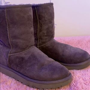 Lightly Worn Grey Ugg Boots